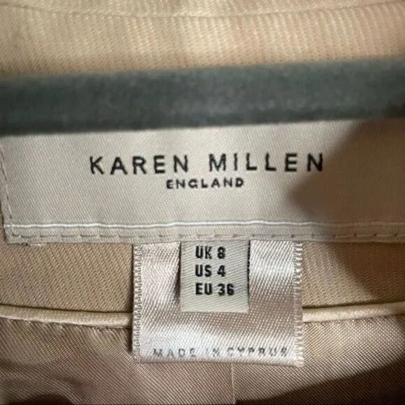 Karen Millen Preppy Military Trench Coat - Picture 7 of 7